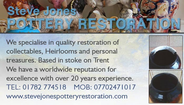 Steve Jones Pottery Restoration